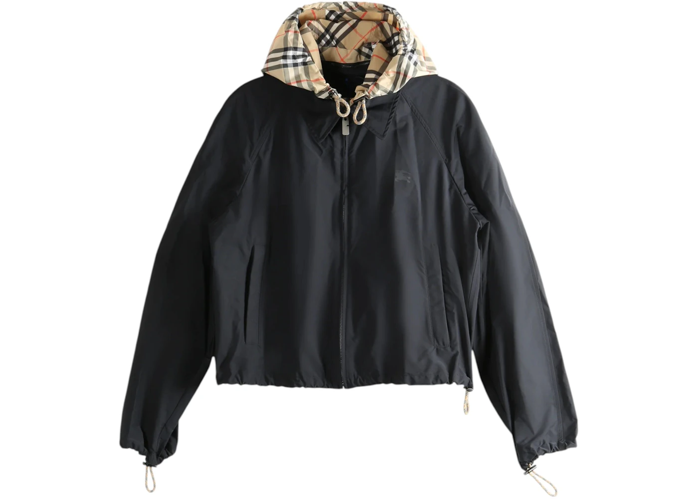 Burberry Women's Double-Faced Check Jacket Black