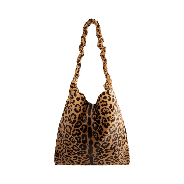 Saint Laurent Amalia Medium Leopard Print Bag 'Manto Naturale'