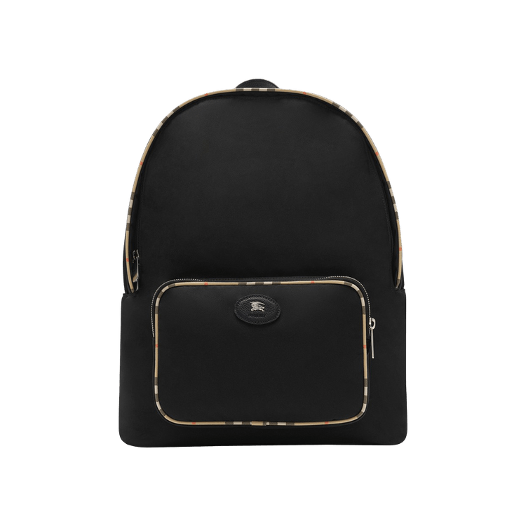 Burberry Check Piping S Backpack 'Black'
