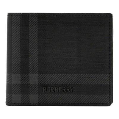 Burberry City Check Bifold Wallet 'Iron Grey'