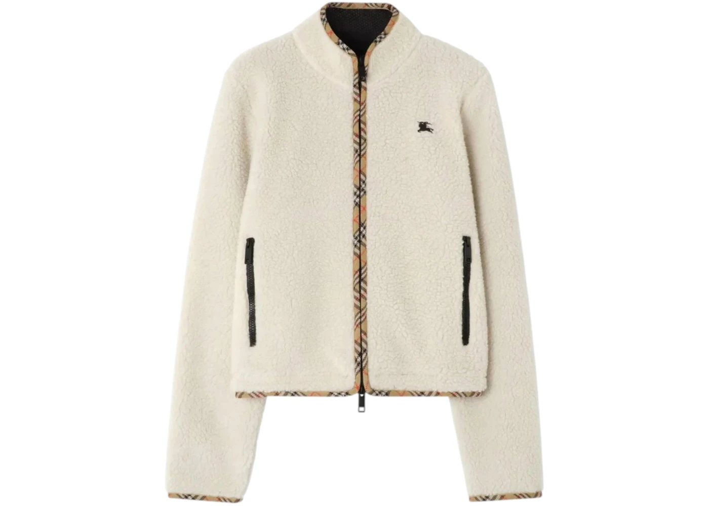 Burberry Women's Felicia Jacket Tundra White