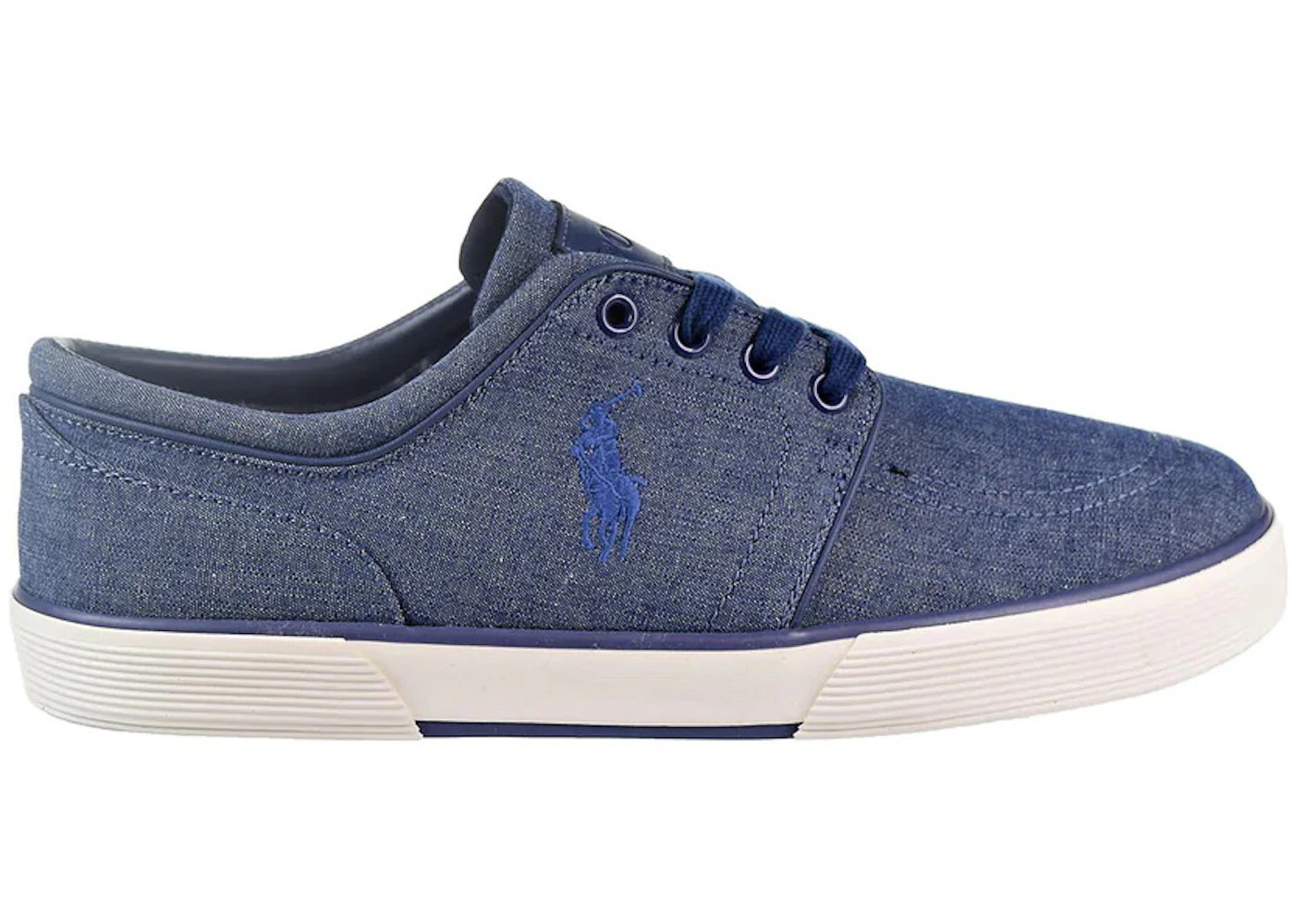 Polo Ralph Lauren Faxon Low Indigo Blue Chambray