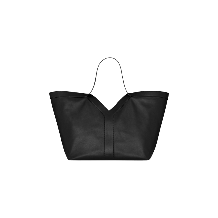 Saint Laurent Y Tote In Leather 'Nero'