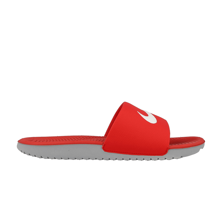 Nike Kawa Slide GS 'University Red White'