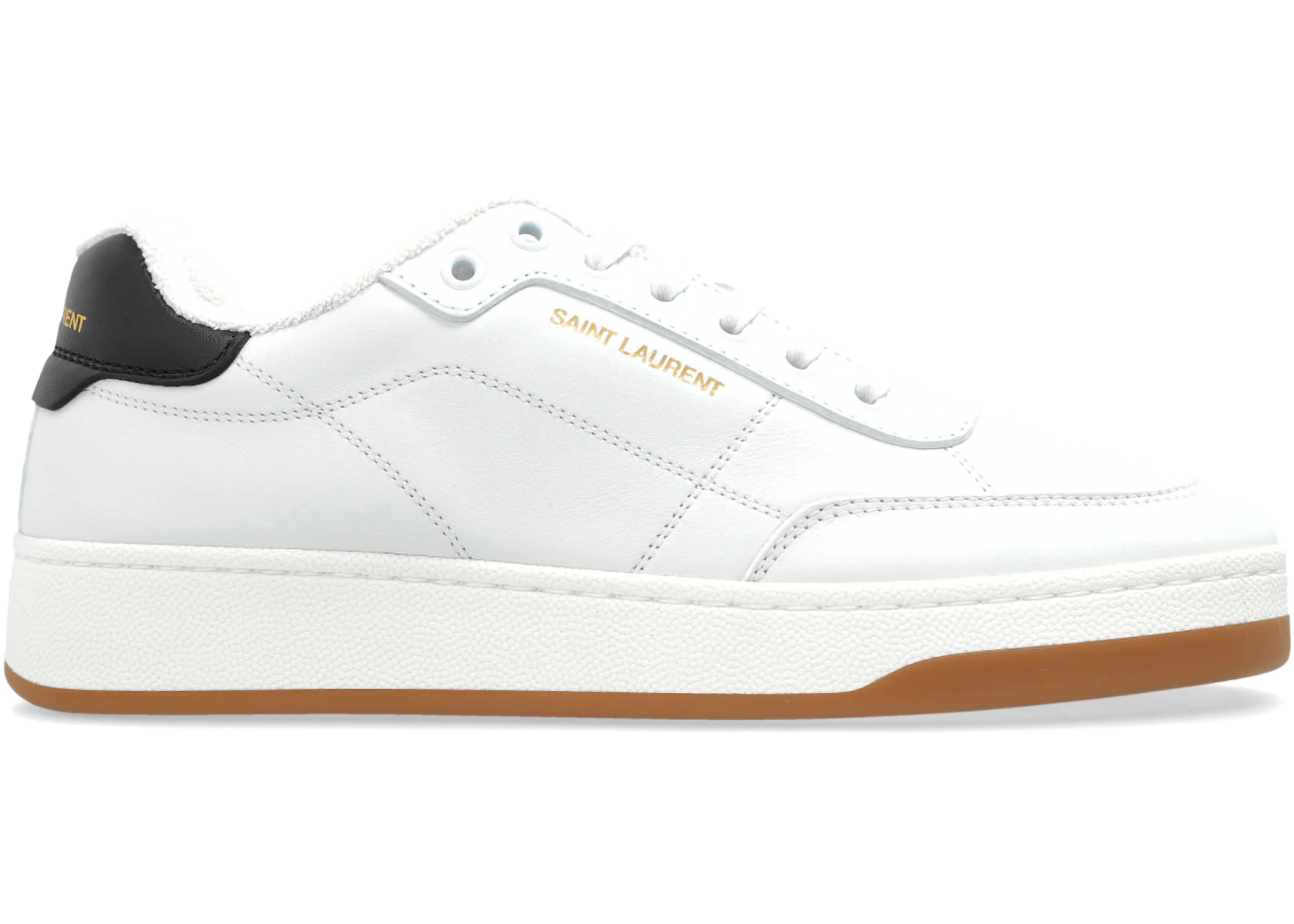 Saint Laurent SL/61 Low White Optique Black (Women's)