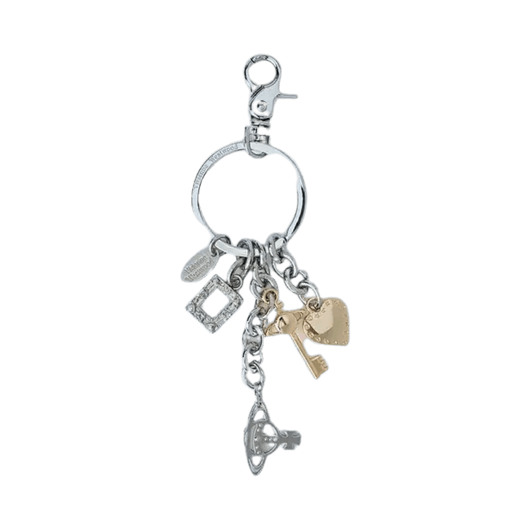 Vivienne Westwood Charm Keyring 'Silver'
