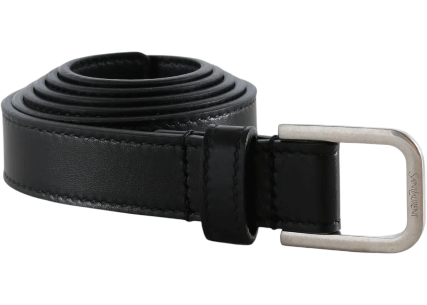 Saint Laurent YSL II Belt Nero