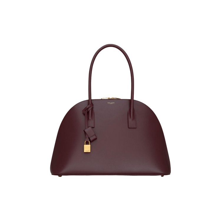 Saint Laurent Duffle Sac De Jour 'Hot Wine'