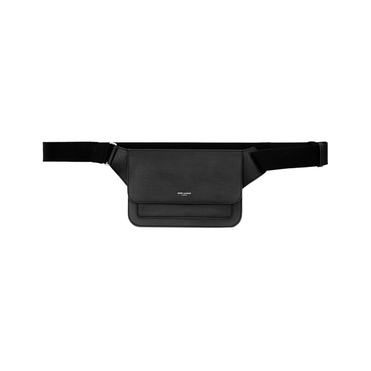 Saint Laurent Canvas Belt Bag 'Black'