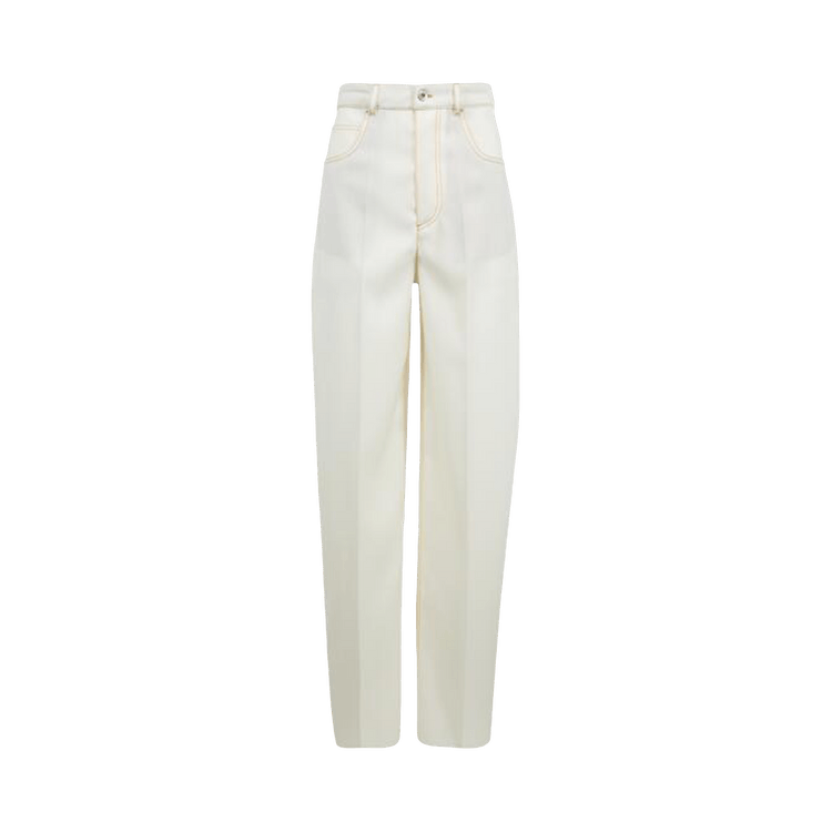 Bottega Veneta Wide Leg Trouser 'Dove'