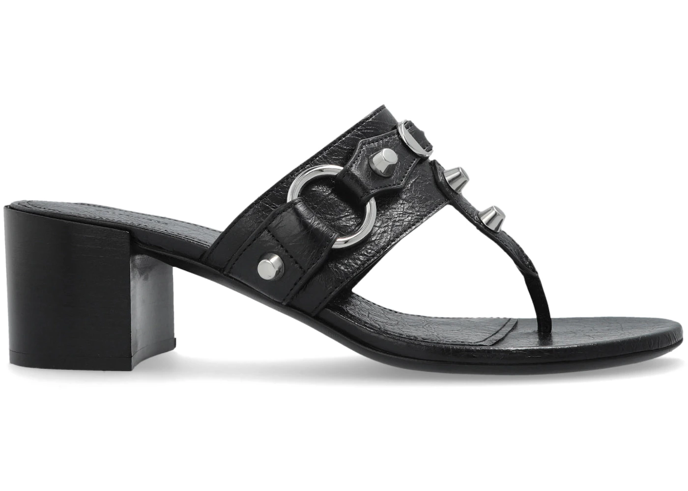 Balenciaga City 50mm Sandals Black (Women's)