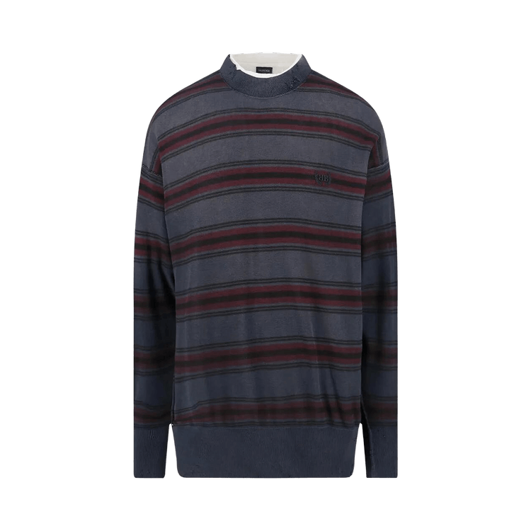 Balenciaga Layered Sweater 'Black/Multicolor'