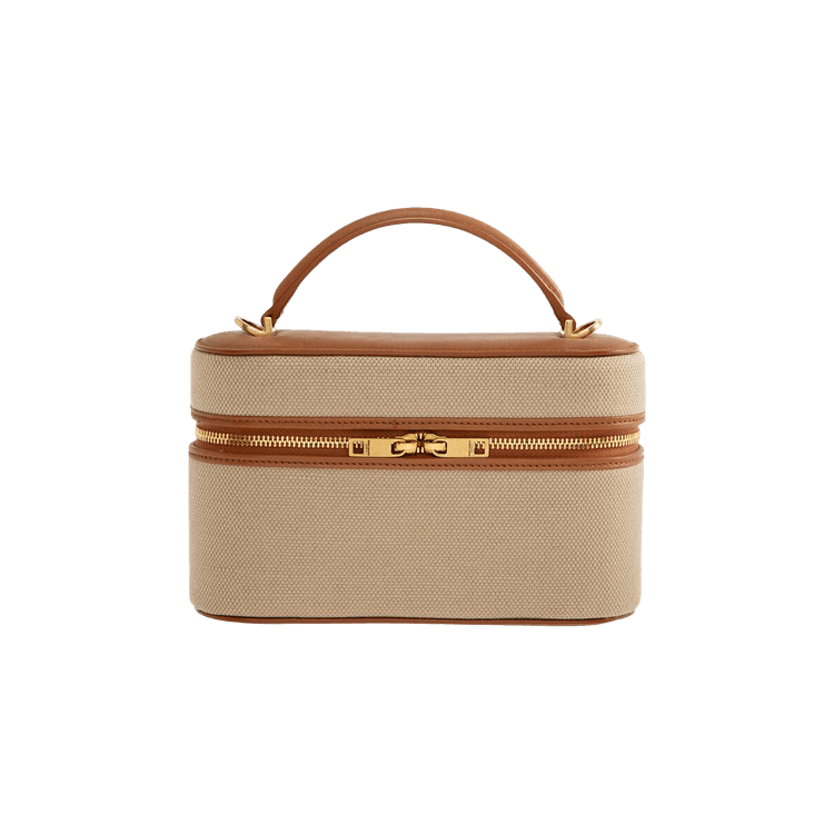 Saint Laurent Mini Vanity Bag 'Desert Dust/Brick'