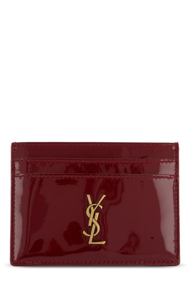 Saint Laurent Logo Plaque Wallet