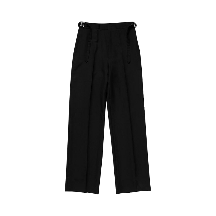 Alexander McQueen Wide Leg Trousers 'Black'