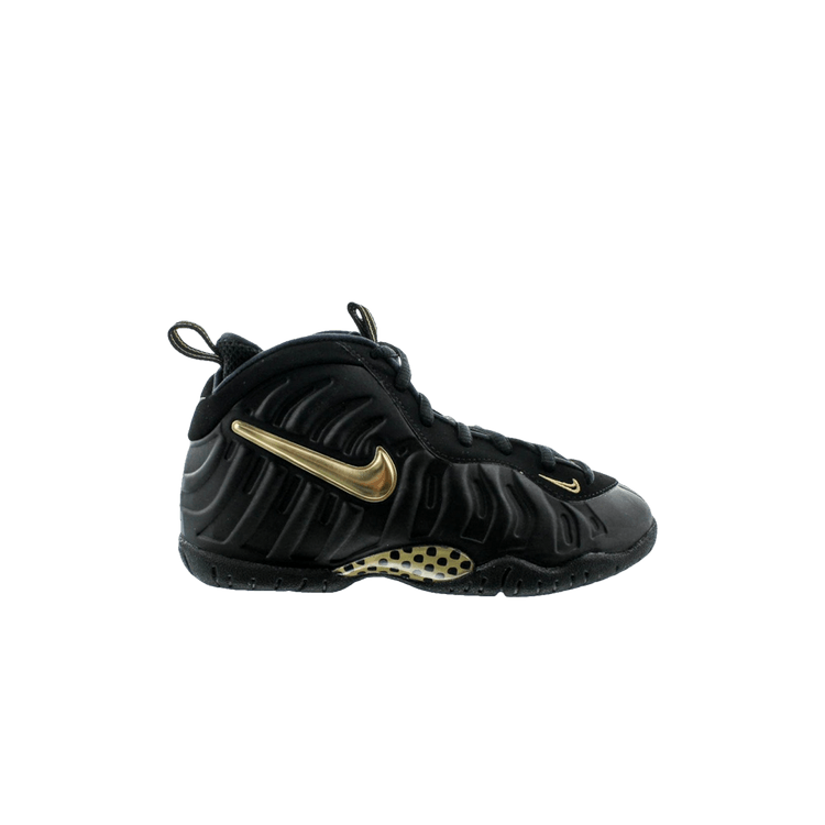 Nike Little Posite Pro PS 'Black Metallic Gold'