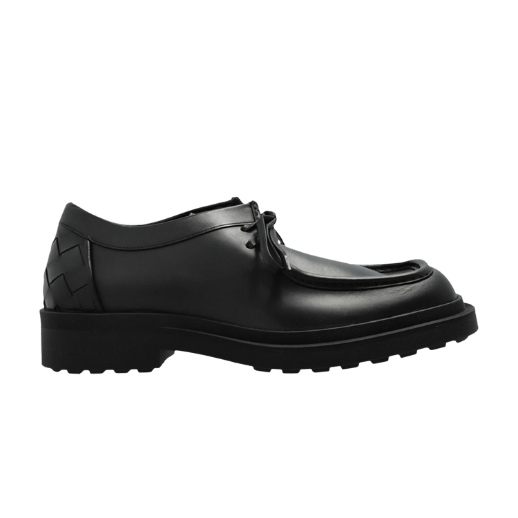 Bottega Veneta Ben Leather Shoes 'Black'