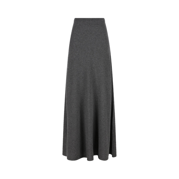 Balenciaga Maxi Skirt 'Dark Heather Grey'