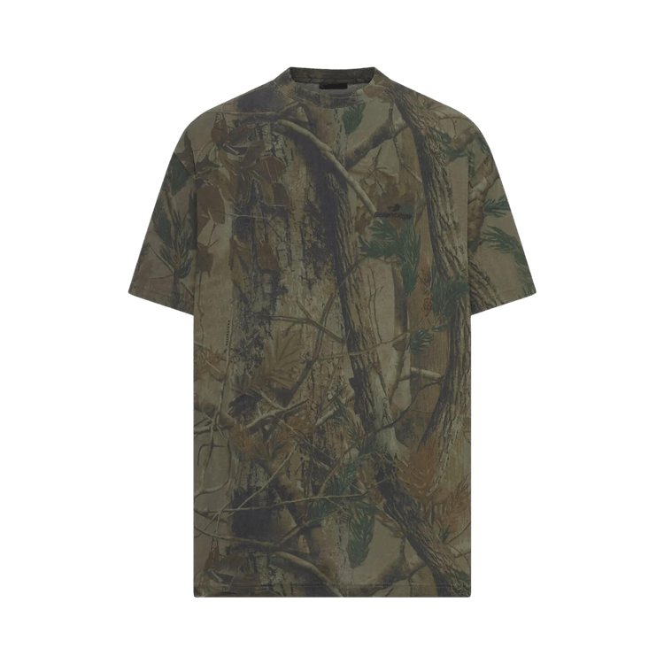 Balenciaga Twisted T-Shirt 'Forest Green'