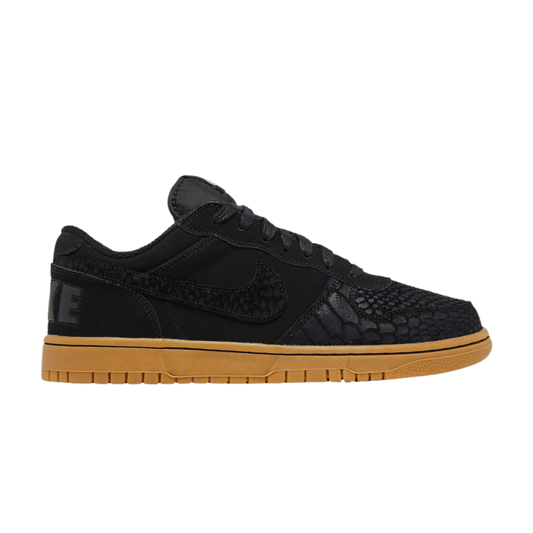 Big Nike Low Lux 'Black Snakeskin Gum'
