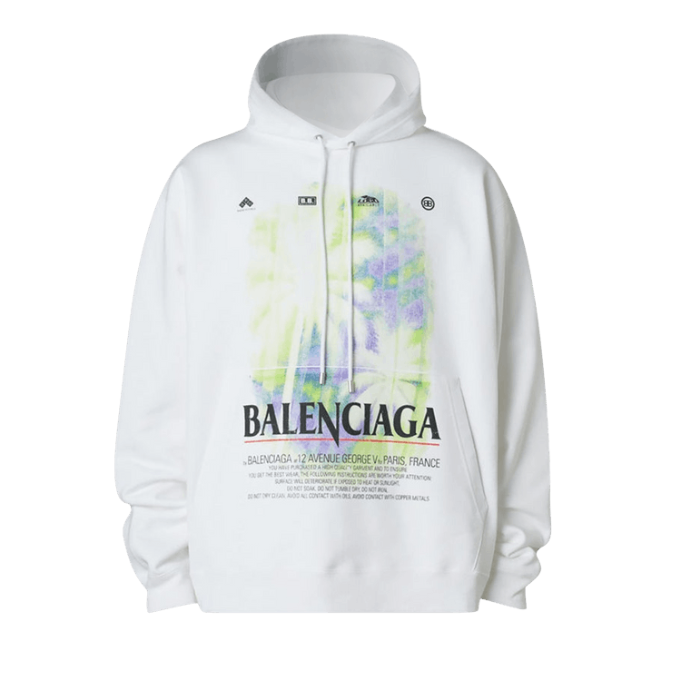 Balenciaga Oversized Hoodie 'White'