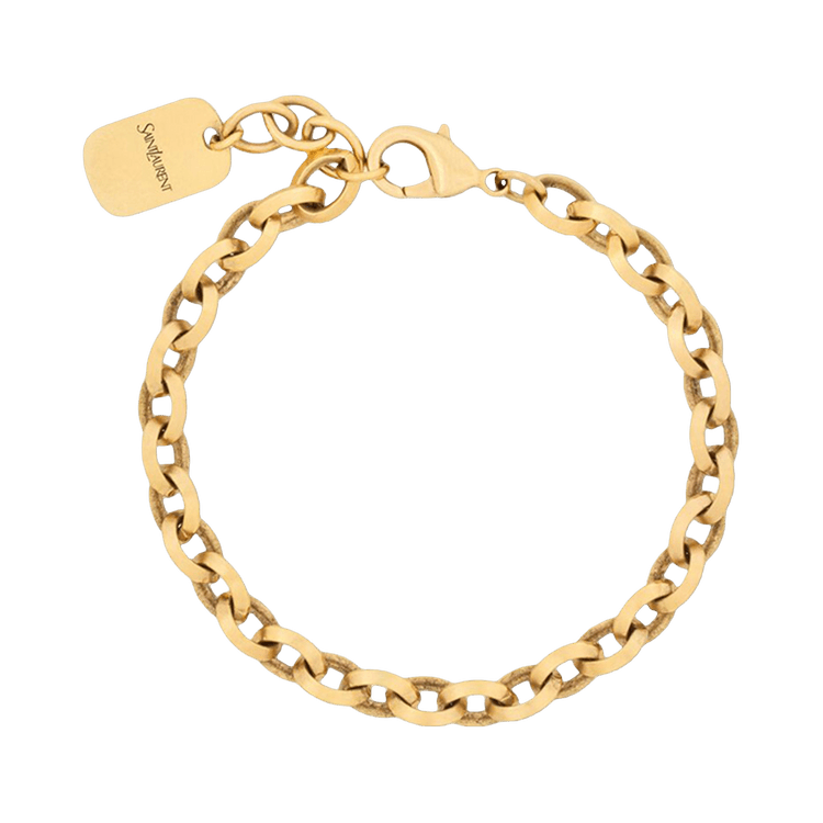 Saint Laurent Bracelet Chaine 5 'Patine'