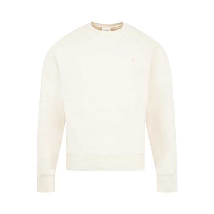 Saint Laurent Nouvelle Crewneck 'Vanille/Miel Clair'