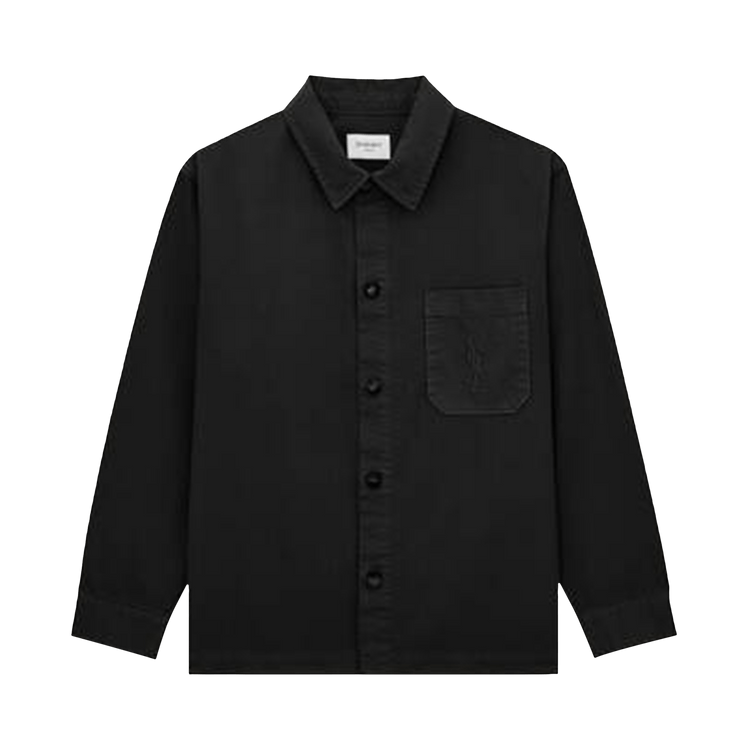 Saint Laurent Downtown Overshirt 'French Navy'