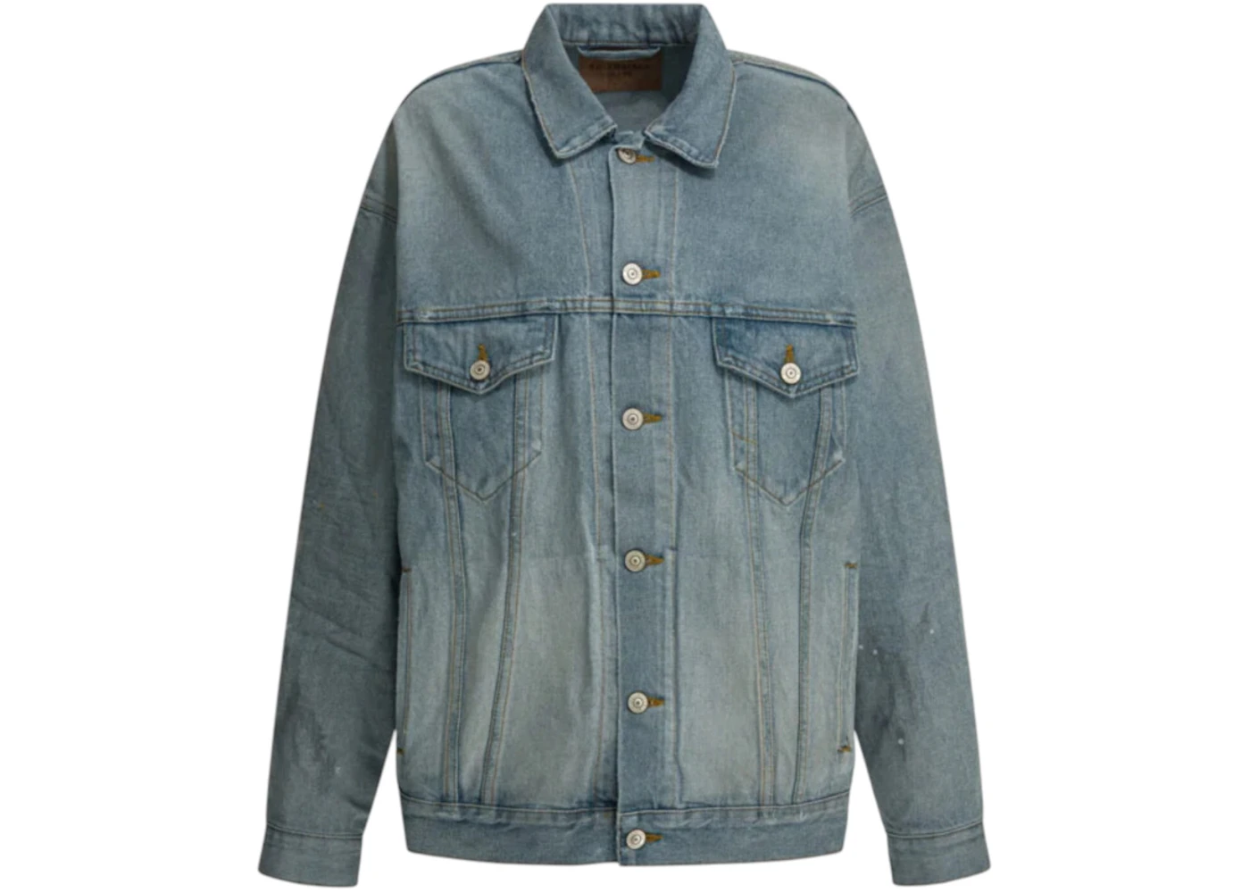 Balenciaga Denim Jacket Light Blue
