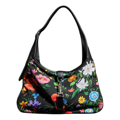 (WMNS) Gucci Jackie 1961 Medium Shoulder Bag 'Black Multicolor'