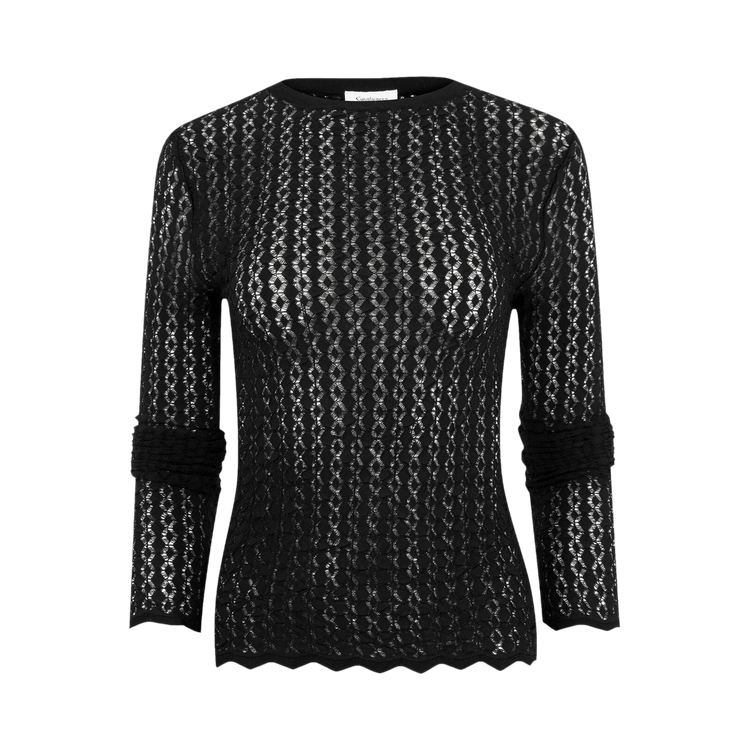 Saint Laurent Knit Shirt 'Noir'