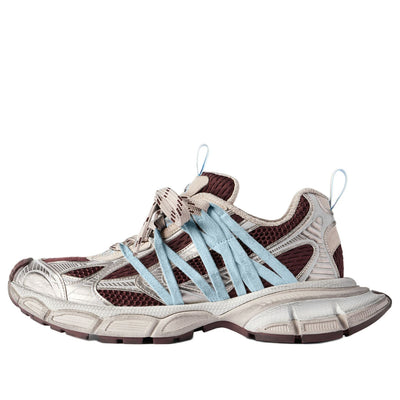 (WMNS) Balenciaga 3XL Interlace Sneaker 'Brown Beige Blue'
