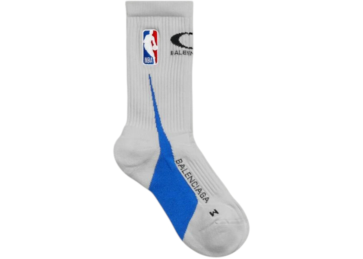 Balenciaga x NBA Socks Dirty White