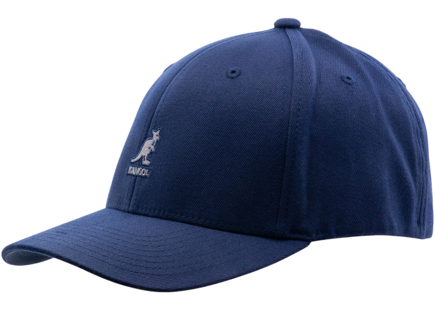Kangol Wool Flexfit Baseball Cap Dark Blue
