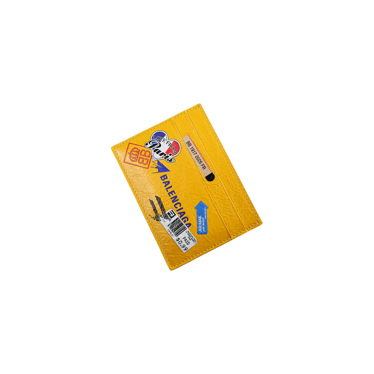 Balenciaga Cash Card Holder 'Yellow/Multicolor'