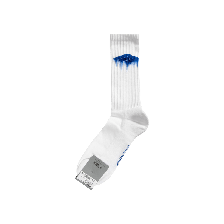 Balenciaga Socks 'White/Blue'