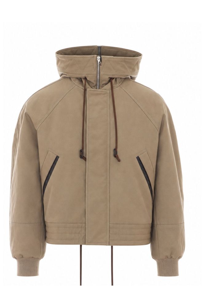 Bottega Veneta Intrecciato Hooded Jacket