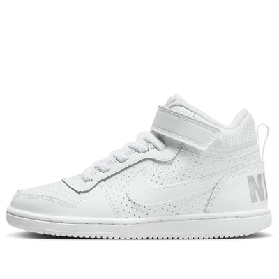 (PS) Nike Court Borough Mid-Top Sneakers White