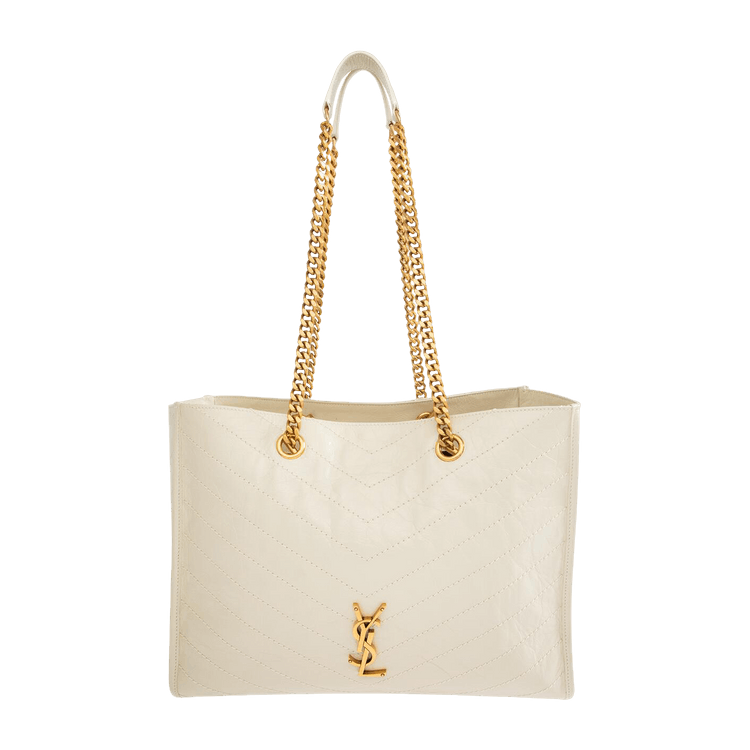 Saint Laurent Niki Shopping Bag 'Crema Soft'