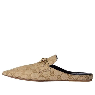 (WMNS) Gucci Ragazzo Mule 'Sand Dark Brown'