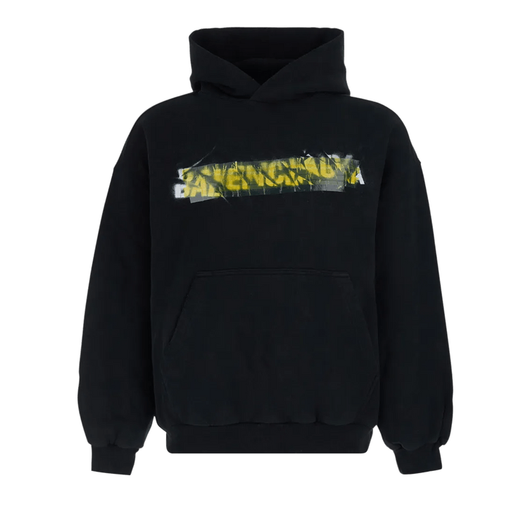 Balenciaga Medium Fit Hoodie 'Black'