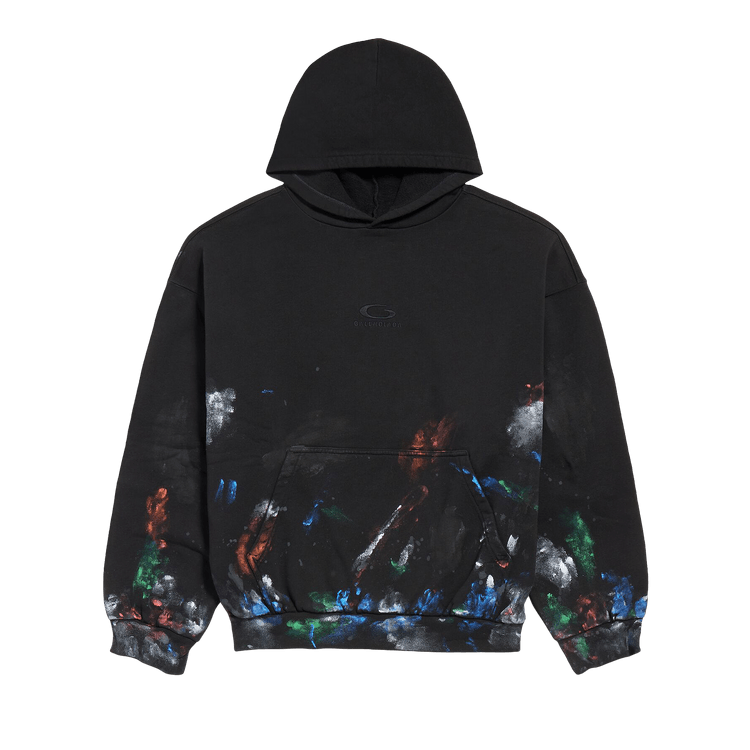 Balenciaga Medium Fit Hoodie 'Black'