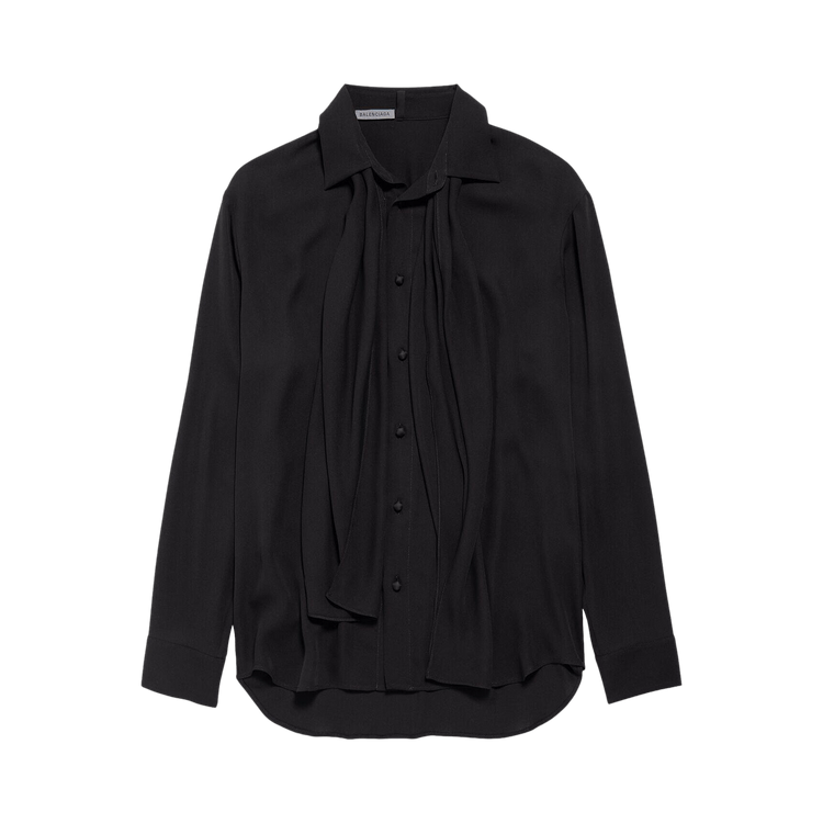Balenciaga Scarf Shirt 'Black'
