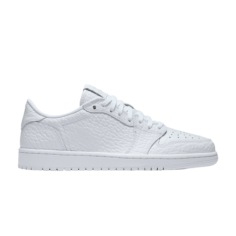 Air Jordan 1 Retro Low Swooshless 'Triple White' 2025
