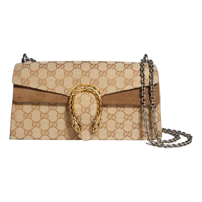 (WMNS) Gucci Dionysus Medium Shoulder Bag 'Sand Brown'