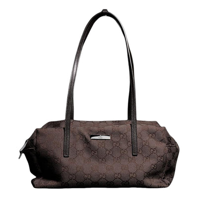 (WMNS) Gucci Melrose Medium Boston Bag 'Dark Brown'