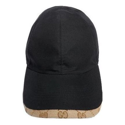 Gucci Cotton Canvas Baseball Hat 'Black'