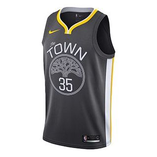Nike NBA Kevin Durant Statement Edition Swingman Jersey 'Black Yellow'