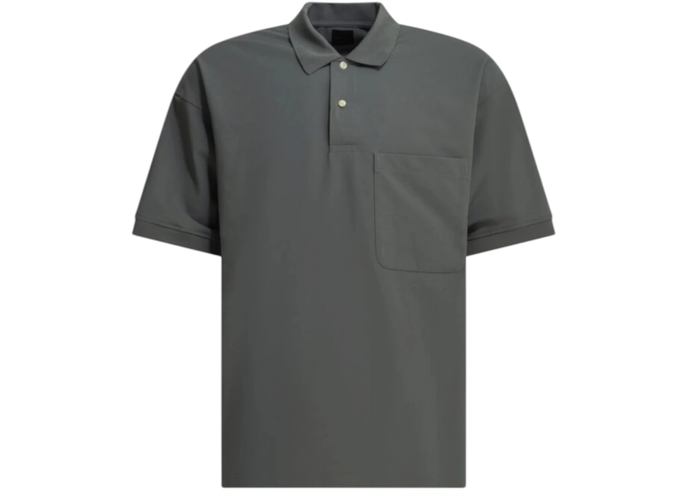Daiwa Pier 39 Tech Button-Down Polo Shirt Grey