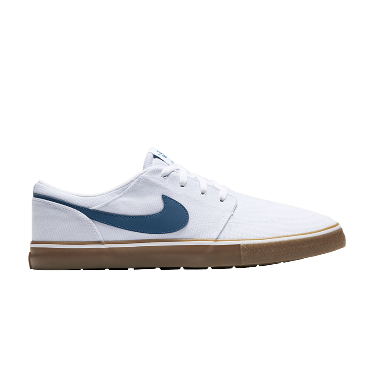 Nike Portmore 2 Solar Canvas SB 'White Industrial Blue Gum'